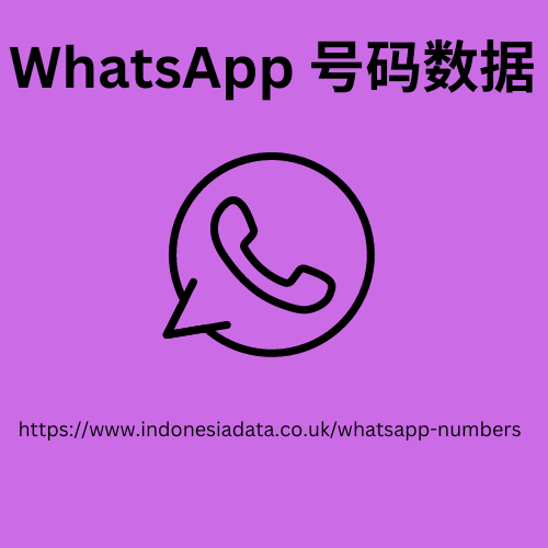 WhatsApp 号码数据